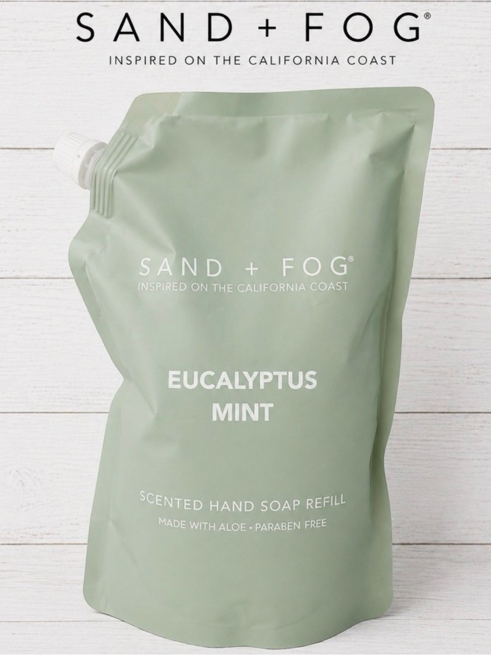 Sand + Fog Eucalyptus Mint Hand Soap Refill